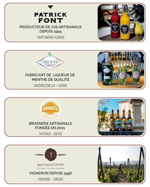 Carte Drinks - VIP - Génilac - restaurant à Saint Chamond